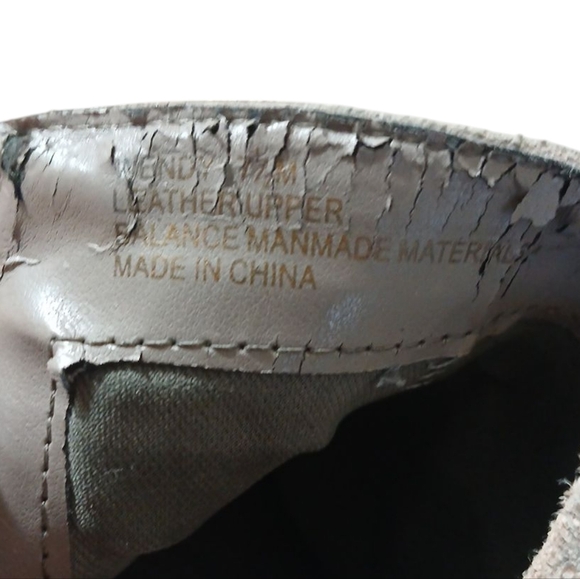 Crown Vintage Western Ankle Boots Studded Harness Leather Moto Booties Size 7.5 - Picture 13 of 14